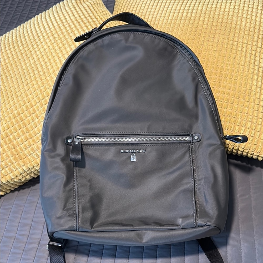 Michael Kors Black Urban Backpack with Modern Design